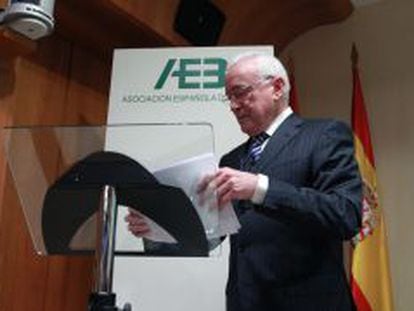 El presidente de la AEB, Miguel Mart&iacute;n.