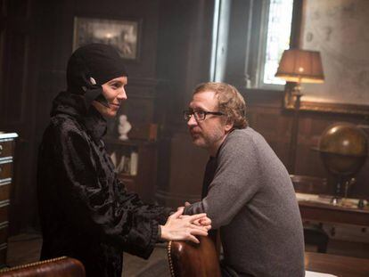 James Gray, junto a Sienna Miller durante el rodaje de &#039;Z, la ciudad perdida&#039;.