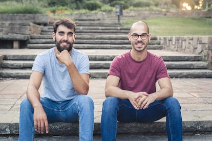 Armand Folch (izquierda) y Rubén Roc.