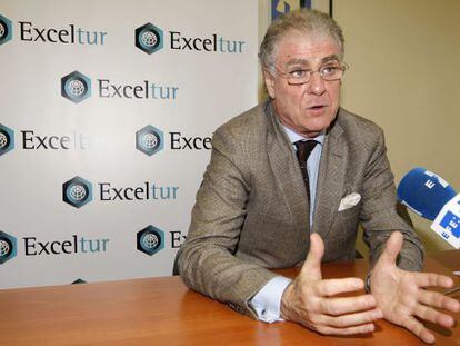 El vicepresidente de la asociaci&oacute;n empresarial Exceltur, Jos&eacute; Luis Zoreda.