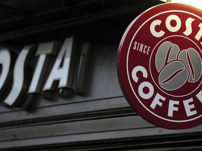 Una cafeter&iacute;a de Costa Coffee