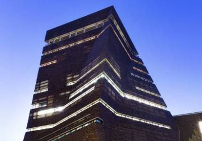 El Tate Modern de Londres tras su ampliación.