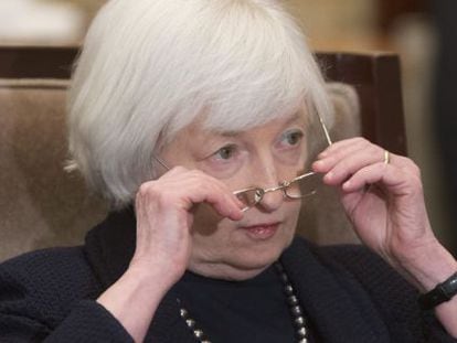 La presidenta de la Fed, Janet Yellen.