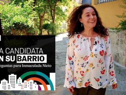 Inmaculada Nieto en su barrio: “Me tomaría una caña con Marín y lloré en la presentación de las candidaturas”