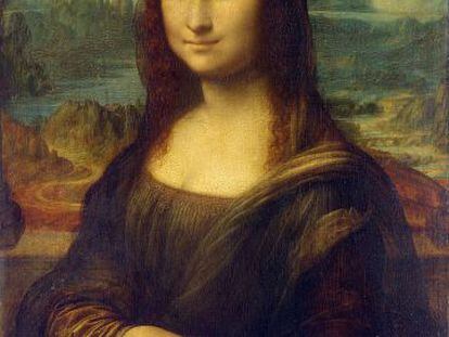 'La Gioconda', que se exhibe en el Museo del Louvre de París.