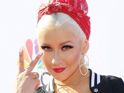 La cantante Christina Aguilera el pasado abril en Los &Aacute;ngeles. 