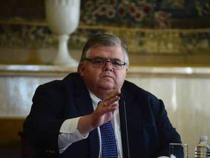 Agustín Carstens, gobernador del Banco de México.