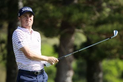 Justin Thomas, la semana pasada.