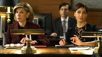 Christine Baranski y Cush Jumbo, protagonistas de 'The Good Fight'.