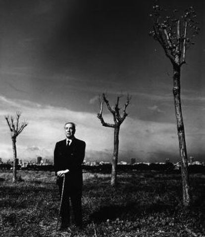 El escritor argentino Jorge Luis Borges.