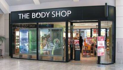 Una tienda de The Body Shop.