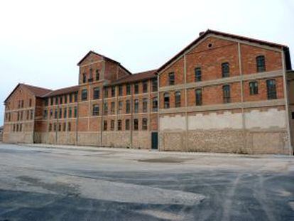 Fábrica de teja usada como campo de concentración en Les Milles.
