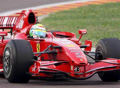 Felipe Massa, en el circuito modenés de Fiorano (Italia).
