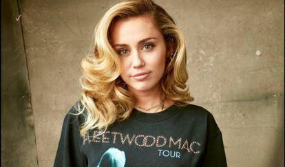 La actriz y cantante Miley Cyrus, el pasado febrero. 