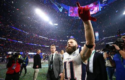 Edelman, tras el partido.