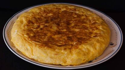 Una tortilla de patatas.