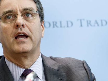 Roberto Azevedo, secretario general de la Organización Mundial de Comercio.