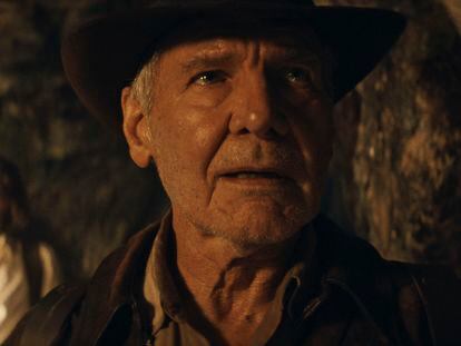 Harrison Ford en una escena d''Indiana Jones i el dial del destí'.