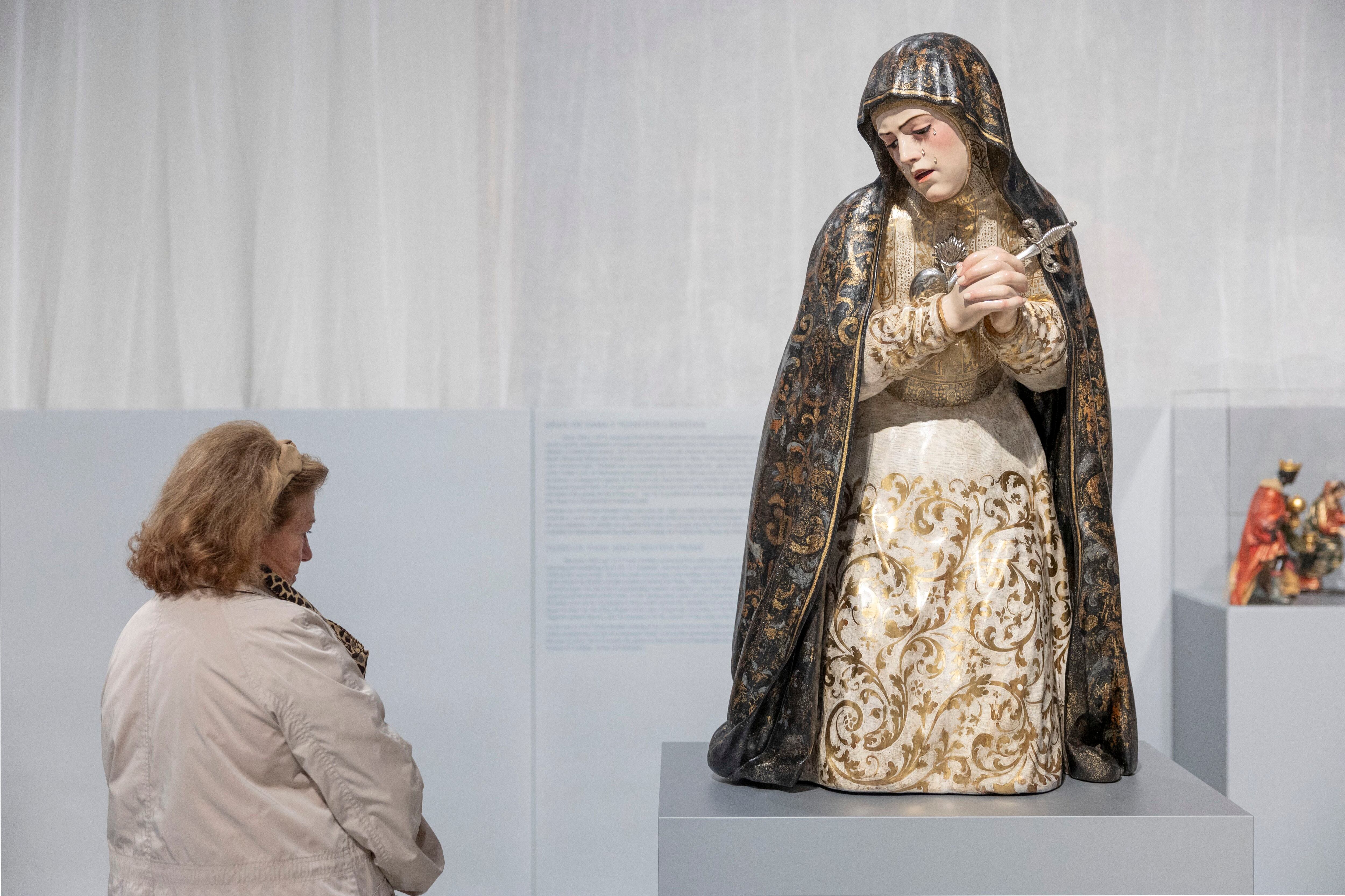 La escultura 'Virgen del mayor dolor'.