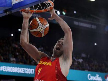 El líder español sobrepasa ante Hungría la marca de 1.104 puntos de Parker y ya es el que más suma superando a estrellas como el francés, Nowitzki y Galis