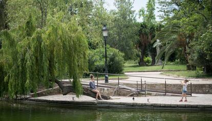 El parc de la Ciutadella, a Barcelona.