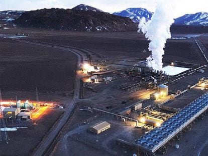 Cerro Pabellón, la primera planta geotérmica de Sudamérica.