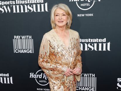 Martha Stewart, en el estreno de la edición de baño de 'Sports Illustrated' 2023 en el hotel Hard Rock en Nueva York, el 18 de mayo de 2023.