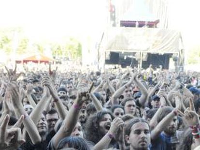 Público del Azkena Rock Festival en su edición de 2012.
