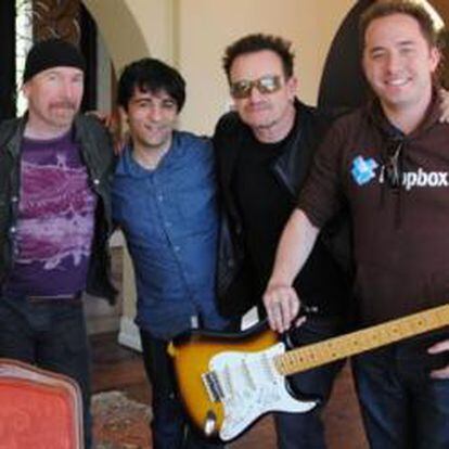 Bono y The Edge han invertido en la plataforma Dropbox