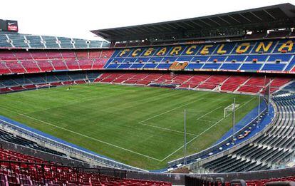 Vista del Camp Nou.