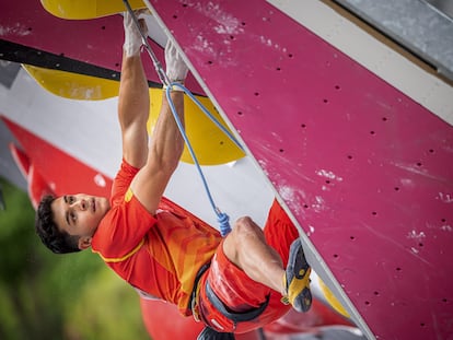 Alberto Ginés, el pasado 3 de julio en Suiza.