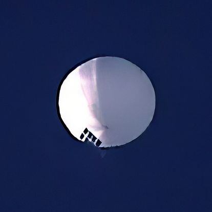 Un globo, a gran altitud sobre el Estado de Montana (EE UU) el miércoles.