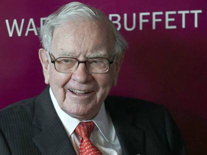 Warren Buffet, CEO y máximo accionista de Berkshire Hathaway.
