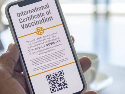 Certificado internacional digital de vacunación contra el Covid-19.
