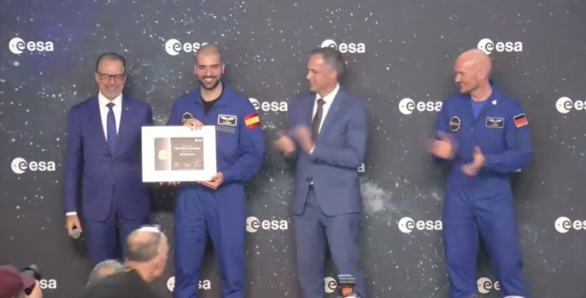 Pablo Álvarez ya es el primer astronauta español en 31 años