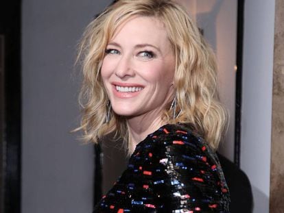 Cate Blanchett, en una fiesta celebrada en Londres el 29 de octubre.