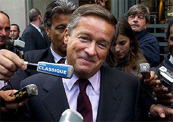 Jean-Marie Messier, ex presidente de Vivendi Universal, en septiembre de 2002.