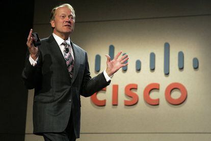 El consejero delegado de Cisco Systems, John Chambers.