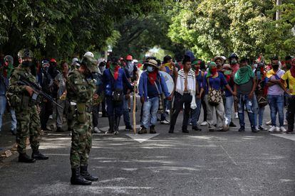 Protestas en Colombia