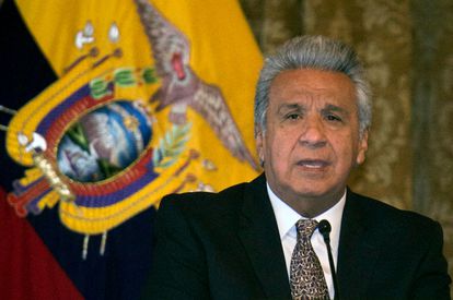 Lenín Moreno, presidente de Ecuador, en una imagen de marzo.