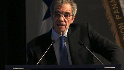 César Alierta, en una reunión de empresarios.
