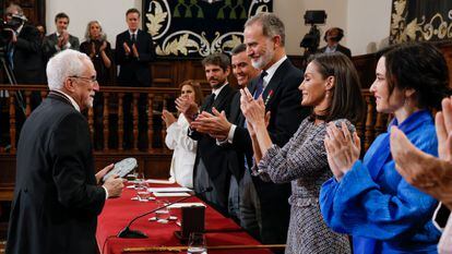 La entrega del Premio Cervantes a Luis Mateo Díez 2023, en imágenes