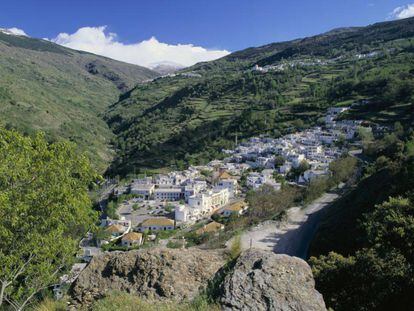 Vista de Pampaneira (Granada).