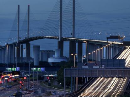 Dartford Crossing, uno de los accesos a Londres.