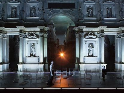 'Oedipus', de Robert Wilson, en el Teatro Olímpico de Vicenza.