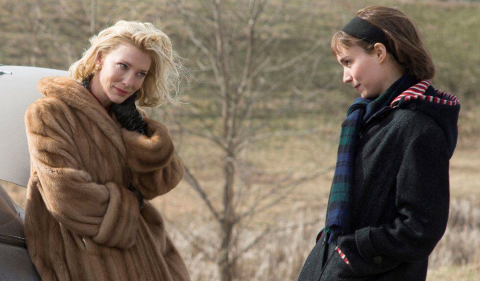 Cate Blanchett y Rooney Mara, en 'Carol' (2015), basada en una novela de Patricia Highsmith. 
