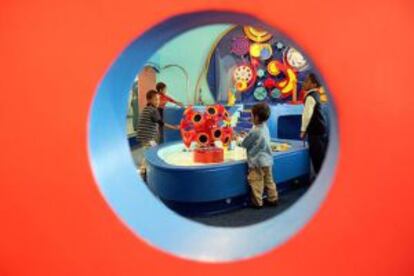 Interior del Brooklyn Children's Museum, en Nueva York.