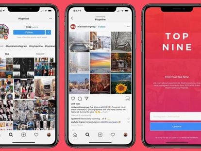Crear tu top de fotos 2020 de Instagram