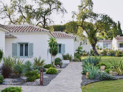 Bungalós del hotel Boho Club Marbella.