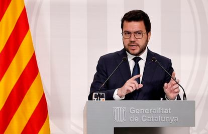 Aragonès pide a Sánchez que mueva ficha para la investidura: referéndum y una negociación bilateral sobre la financiación